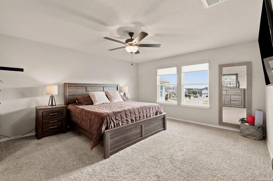 Furnished interior view inside a new home in Horizon Pointe, Converse (Image 15).