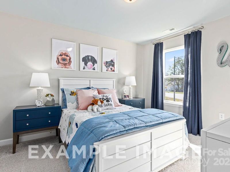 Furnished interior view inside a new home in Enclave at Belmont, Belmont (Image 16).