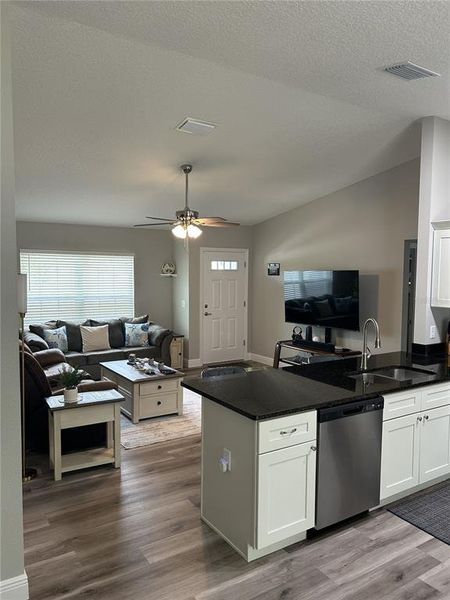 Furnished interior view inside a new home in , Dunnellon (Image 4).