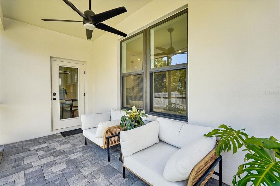 Furnished interior view inside a new home in , Tampa (Image 12).