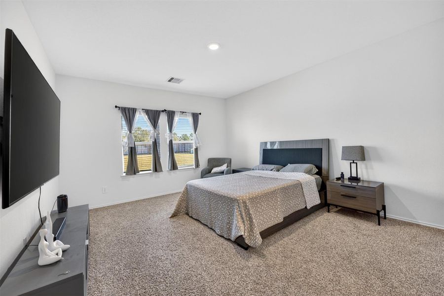 Furnished interior view inside a new home in , Houston (Image 35).