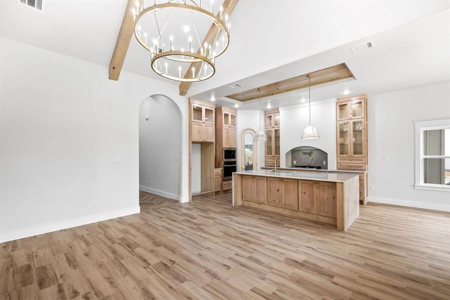 Furnished interior view inside a new home in , Fort Worth (Image 15).