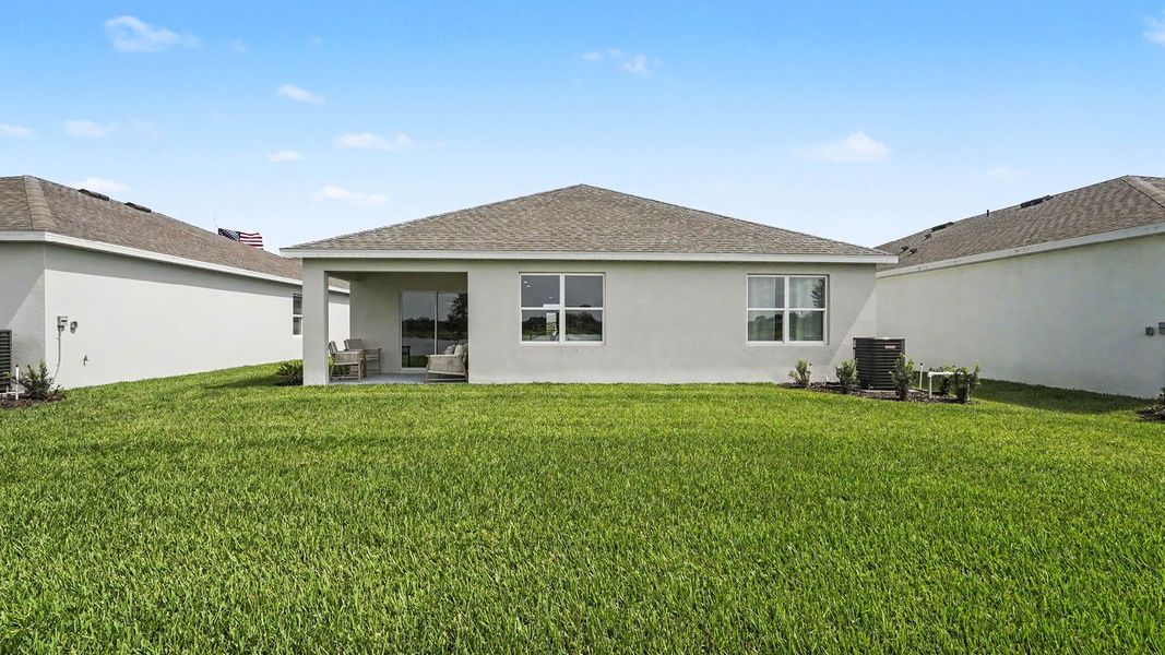 Representative exterior details of a home built from the Cali by D.R. Horton in Cypress Bay West, Palm Bay (Image 4). Representative exterior details of a home built from the Cali by D.R. Horton in Cypress Bay West, Palm Bay (Image 4).