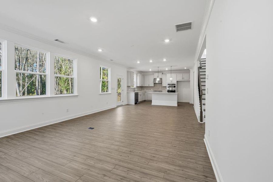 Spacious, unfurnished interior of a new home in Bennett Farm, Loganville (Image 14). Spacious, unfurnished interior of a new home in Bennett Farm, Loganville (Image 14).