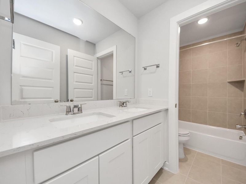 Furnished interior view inside a new home in The Villages at WestPointe, Dayton (Image 13).