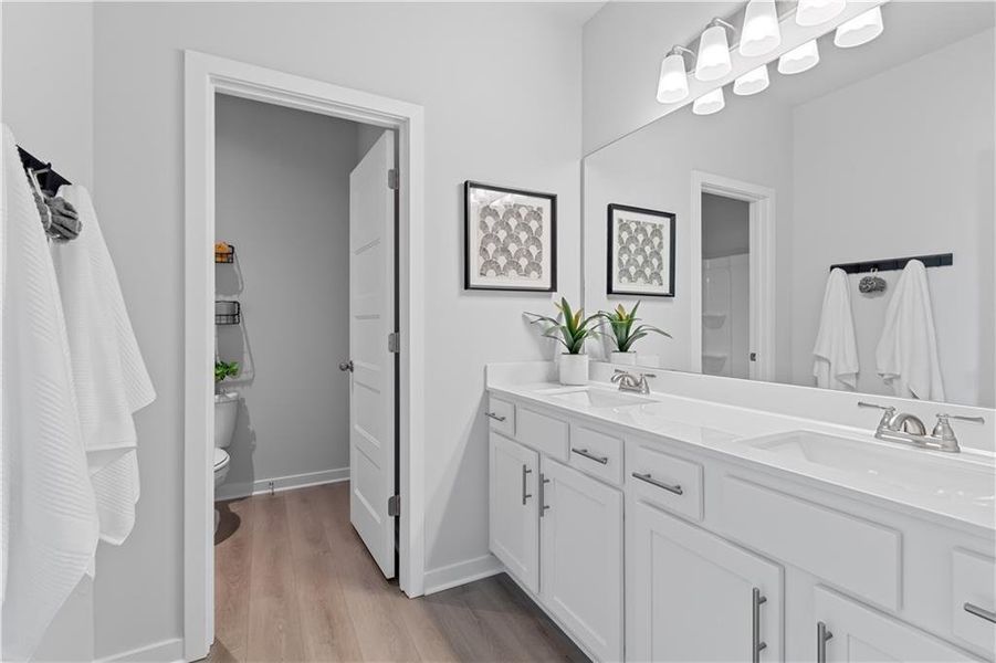 Furnished interior view inside a new home in Fowler Farms, Auburn (Image 25).