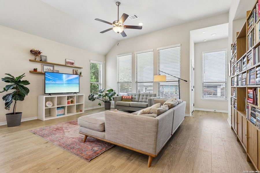 Furnished interior view inside a new home in , San Marcos (Image 16).