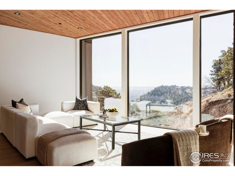 Welcome to 1575 Linden Dr! A masterfully modern foothills lifestyle awaits in this spectacular new-construction four-bedroom, four-bathroom Pine Brook Hills showpiece designed by architect Nick Fiore of Flower Architecture. Welcome to 1575 Linden Dr! A masterfully modern foothills lifestyle awaits in this spectacular new-construction four-bedroom, four-bathroom Pine Brook Hills showpiece designed by architect Nick Fiore of Flower Architecture.