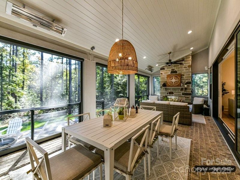 Furnished interior view inside a new home in , Fort Mill (Image 29). Furnished interior view inside a new home in , Fort Mill (Image 29).
