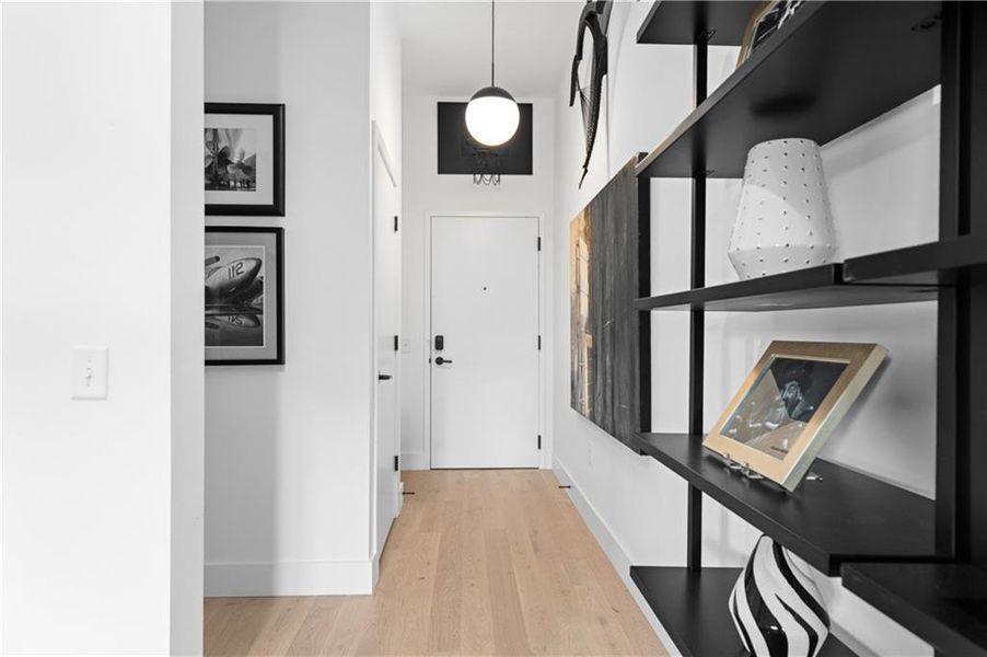 Furnished interior view inside a new home in , Atlanta (Image 9).