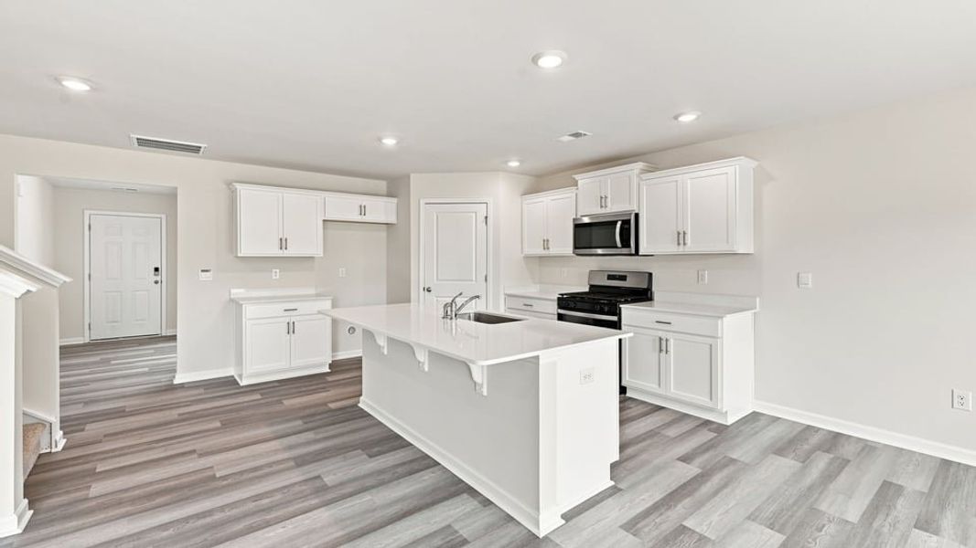 Furnished interior view inside a new home in Lakestone, Woodruff (Image 8). Furnished interior view inside a new home in Lakestone, Woodruff (Image 8).