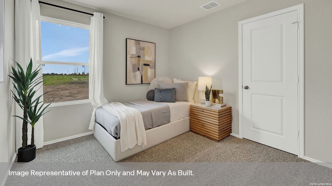 Furnished interior view inside a new home in Lantana, Lockhart (Image 6).