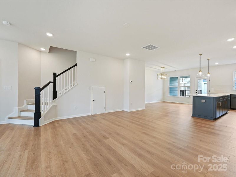 Spacious, unfurnished interior of a new home in North Creek Village - Townhomes, Huntersville (Image 25). Spacious, unfurnished interior of a new home in North Creek Village - Townhomes, Huntersville (Image 25).