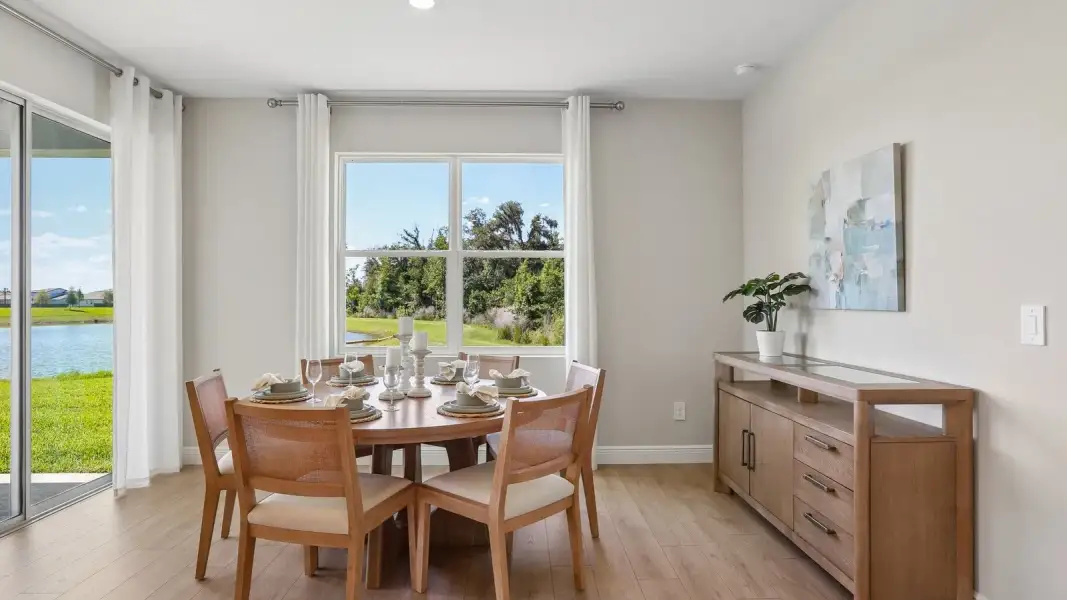 Furnished interior view inside a new home in Balm Grove, Wimauma (Image 11).
