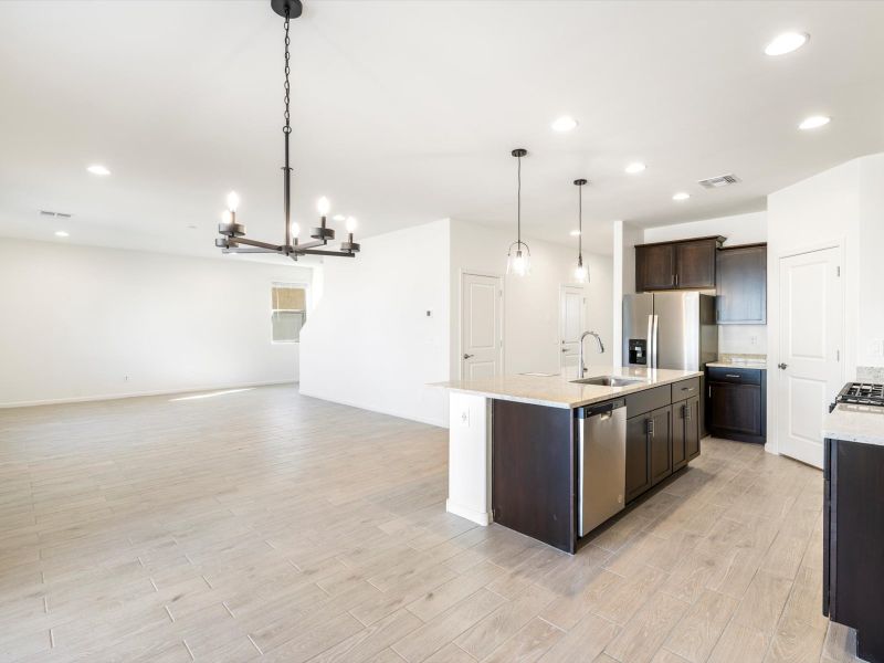 Furnished interior view inside a new home in Mandarina - Signature Series, Marana (Image 3).