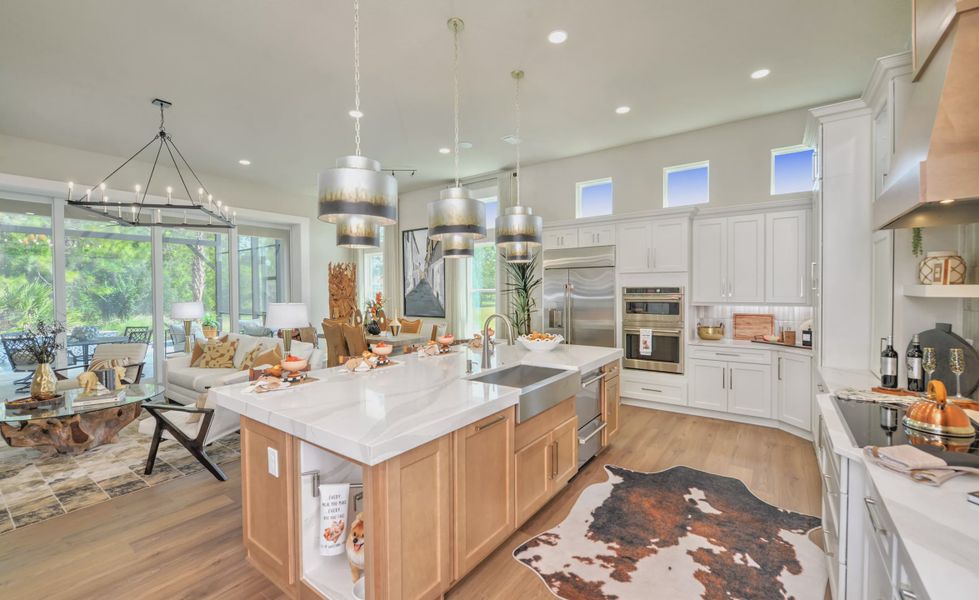 Furnished interior view inside a new home in The Conservatory at Hammock Beach, Palm Coast (Image 8).