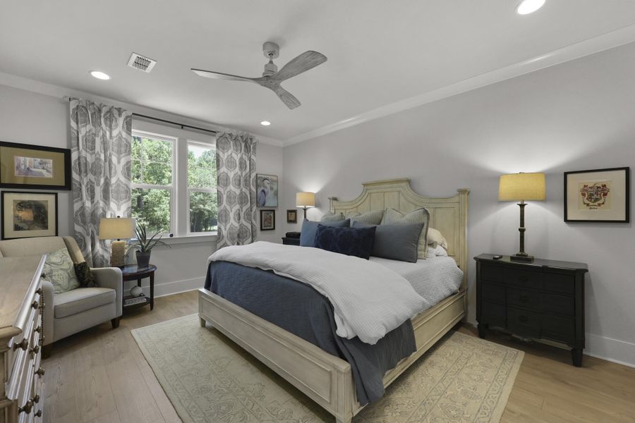 Furnished interior view inside a new home in , Mount Pleasant (Image 24).