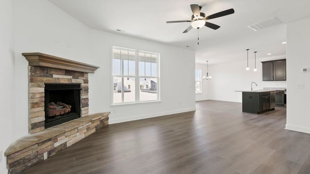 Spacious, unfurnished interior of a new home in Edgewood Estates, Greenville (Image 16). Spacious, unfurnished interior of a new home in Edgewood Estates, Greenville (Image 16).