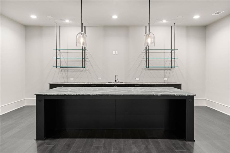 Furnished interior view inside a new home in , Sandy Springs (Image 42).
