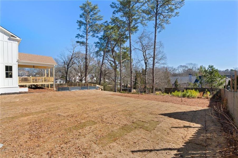 Exterior details and patio area of a home in , Smyrna (Image 31). Exterior details and patio area of a home in , Smyrna (Image 31).