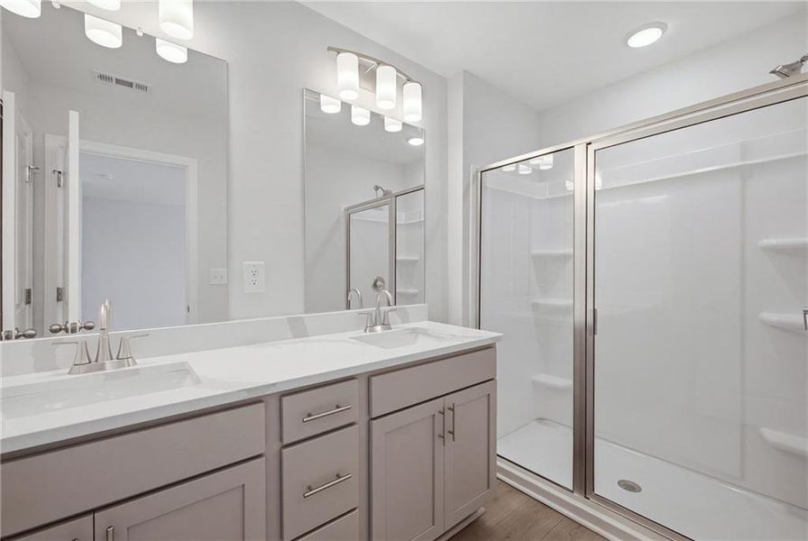 Furnished interior view inside a new home in Stegall Village, Emerson (Image 4).