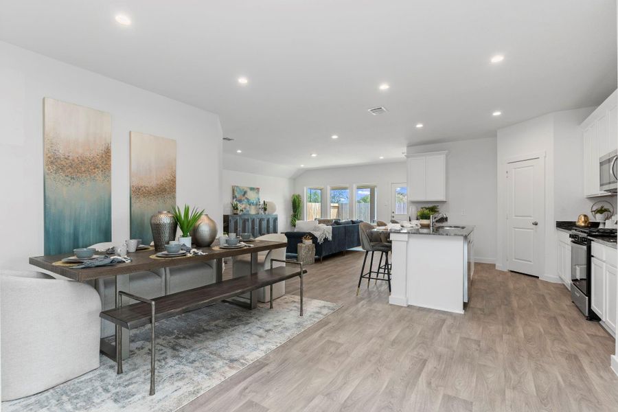 Furnished interior view inside a new home in Emberly, Beasley (Image 32).