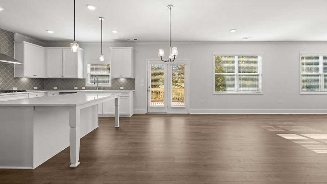 Spacious, unfurnished interior of a new home in Hamptons at Riverwood East, Dallas (Image 21). Spacious, unfurnished interior of a new home in Hamptons at Riverwood East, Dallas (Image 21).