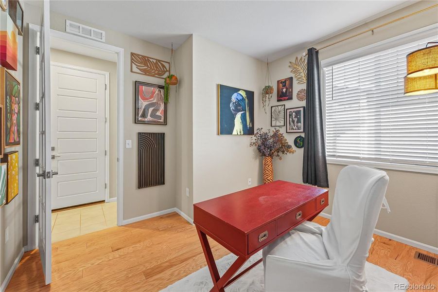 Furnished interior view inside a new home in Settler's Crossing, Commerce City (Image 22).