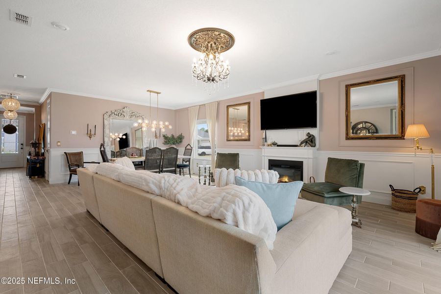 Furnished interior view inside a new home in , St. Augustine (Image 16). Furnished interior view inside a new home in , St. Augustine (Image 16).