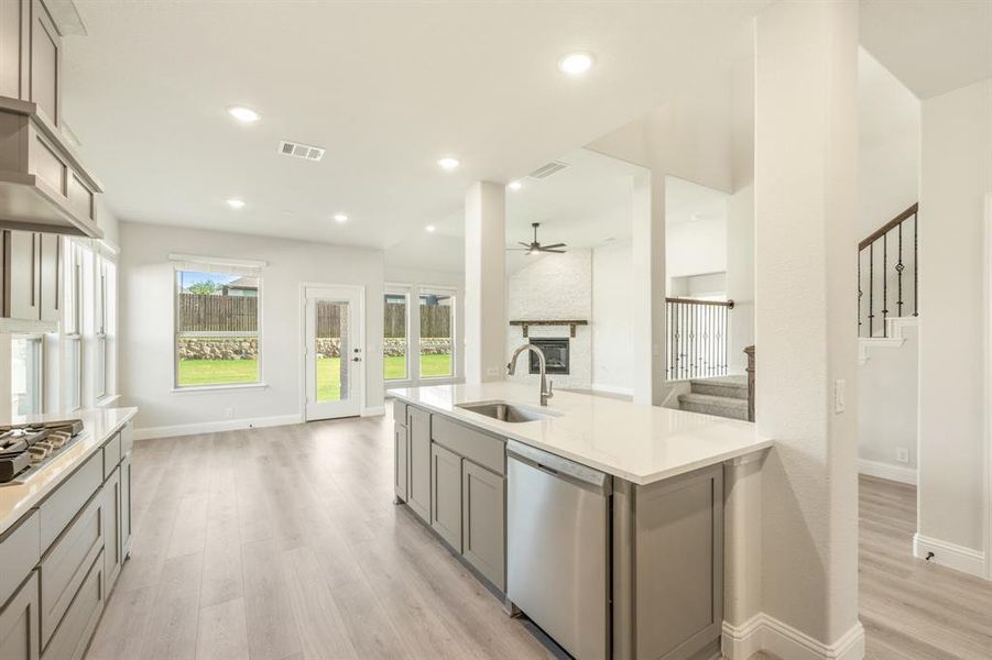 Furnished interior view inside a new home in Maplewood, Glenn Heights (Image 18). Furnished interior view inside a new home in Maplewood, Glenn Heights (Image 18).