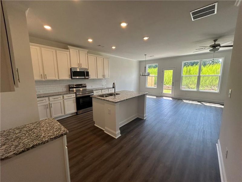 Furnished interior view inside a new home in Somerset at Riverbrook, Gainesville (Image 7).
