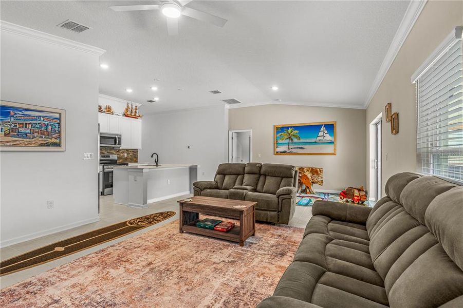 Furnished interior view inside a new home in The Parks at Edgewater, Edgewater (Image 12).