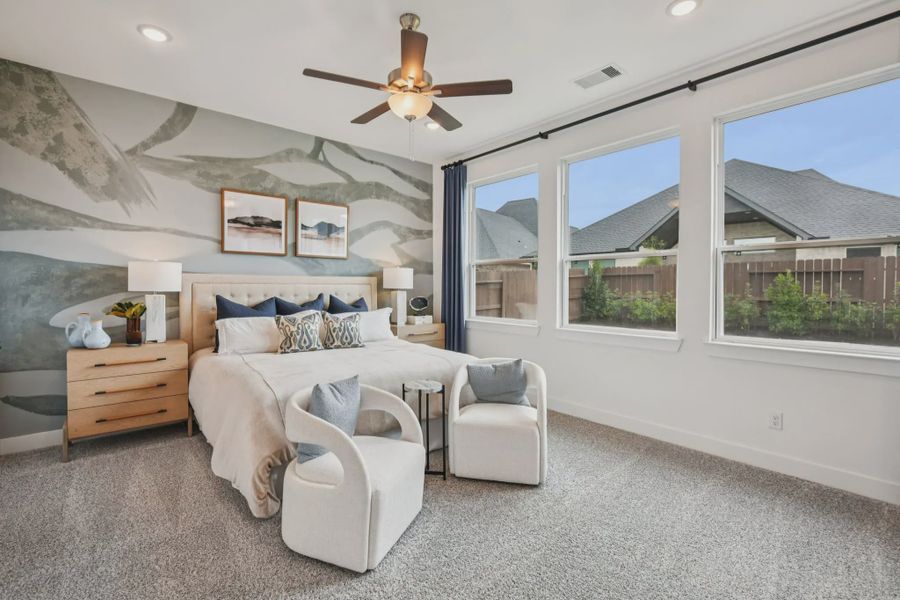 Representative furnished interior of a home built from the Marion by Chesmar Homes in Jubilee 50's, Hockley (Image 8).