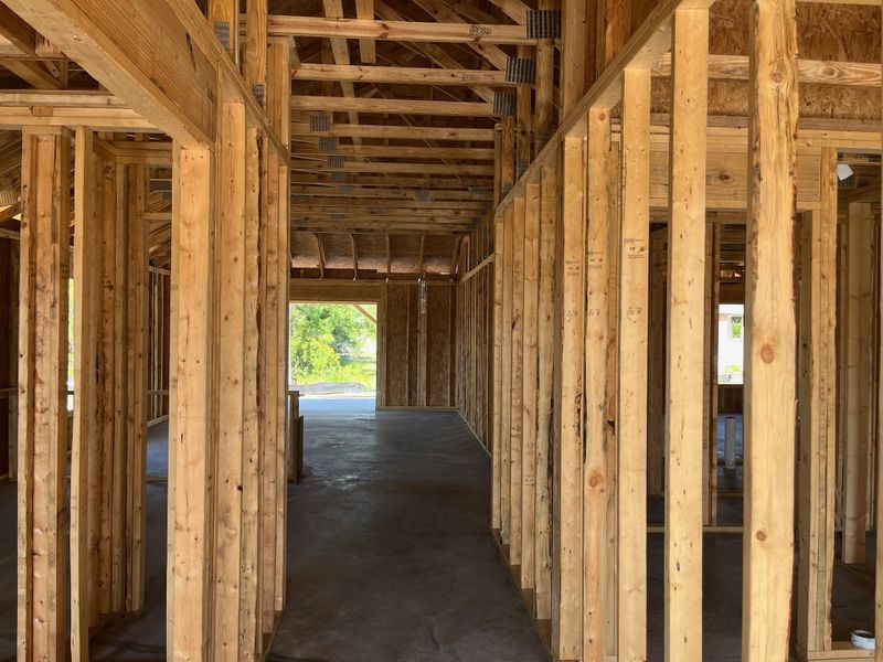 In-progress construction of a new home in Osprey Landing, Southport, NC (Image 9). In-progress construction of a new home in Osprey Landing, Southport, NC (Image 9).