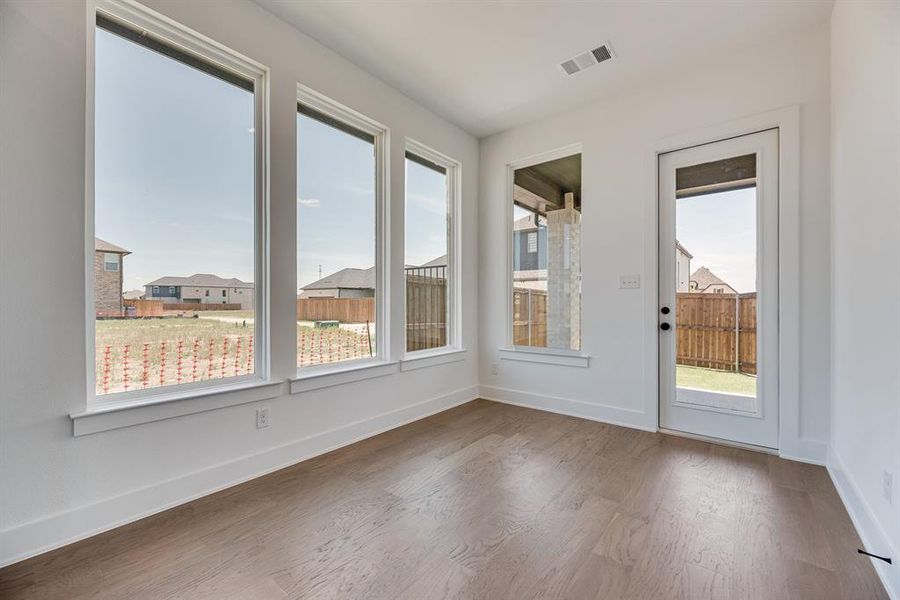 Spacious, unfurnished interior of a new home in Cottages of Celina, Celina (Image 15). Spacious, unfurnished interior of a new home in Cottages of Celina, Celina (Image 15).