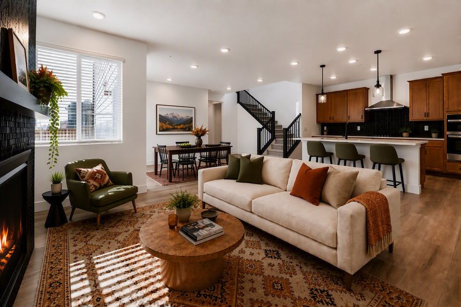 Furnished interior view inside a new home in Uplands, Westminster (Image 4).