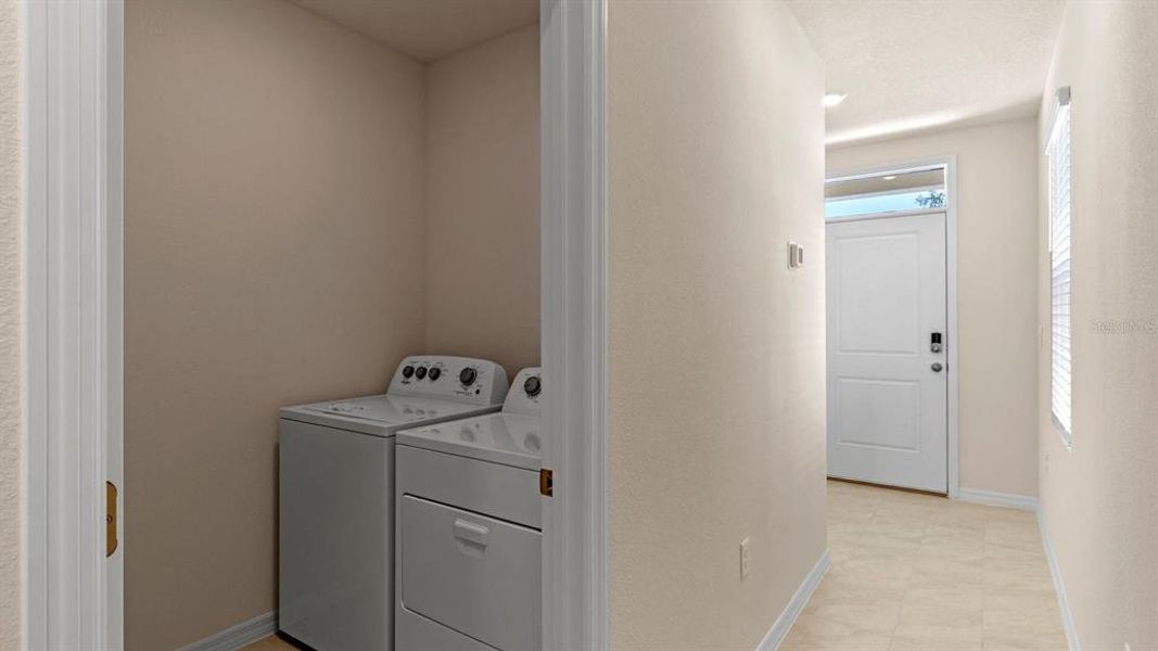 Furnished interior view inside a new home in Magnolia Pointe, Umatilla (Image 6). Furnished interior view inside a new home in Magnolia Pointe, Umatilla (Image 6).