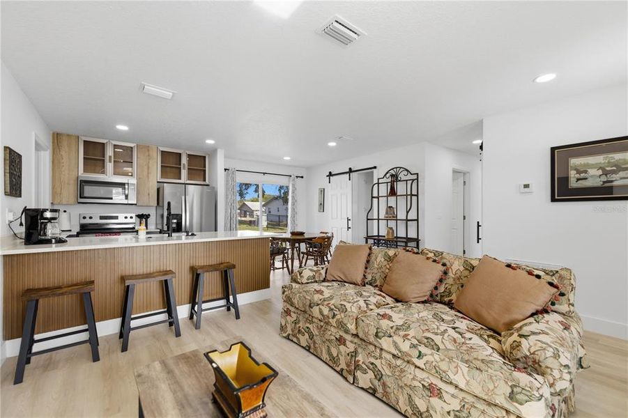 Furnished interior view inside a new home in , Ocala (Image 6).