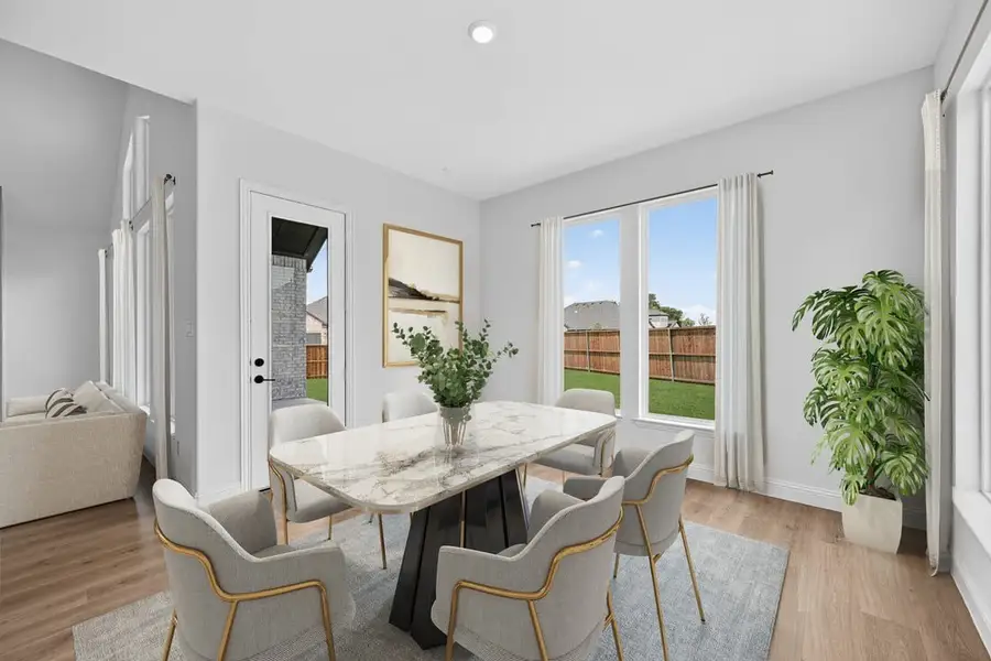 Representative furnished interior of a home built from the Sardonyx by Taylor Morrison in The Ridge at Northlake, Argyle (Image 5).