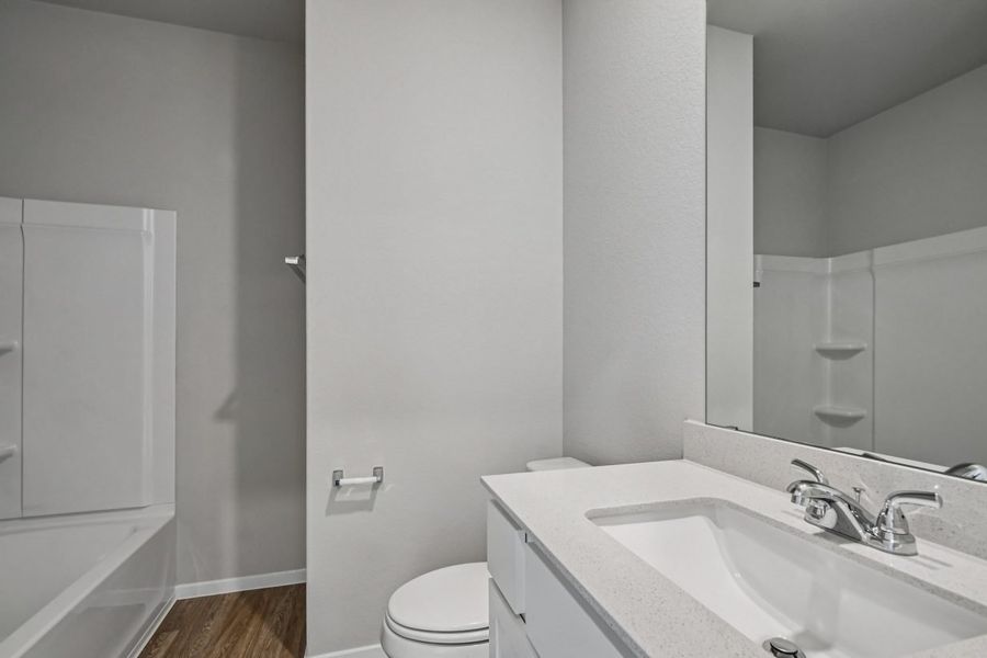 Furnished interior view inside a new home in Hymeadow, Maxwell (Image 10).