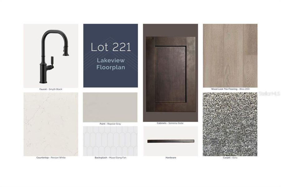 Sample of building materials used in homes in Center Lake on the Park, St. Cloud (Image 4). Sample of building materials used in homes in Center Lake on the Park, St. Cloud (Image 4).