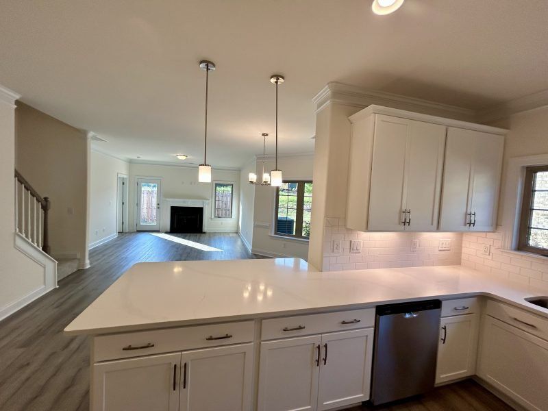 Furnished interior view inside a new home in Trellises, High Point (Image 10).