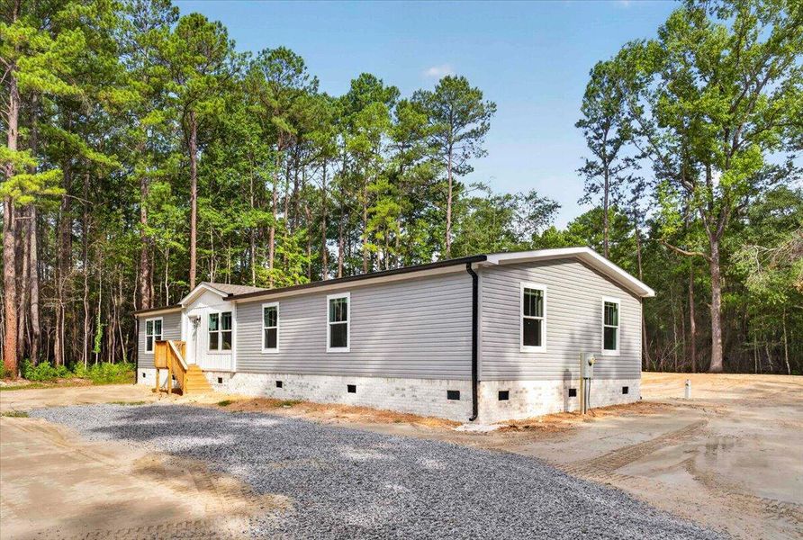 Exterior details and patio area of a home in , Moncks Corner (Image 16). Exterior details and patio area of a home in , Moncks Corner (Image 16).