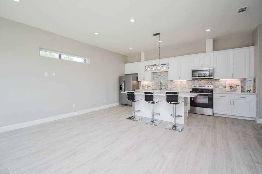 Furnished interior view inside a new home in , Houston (Image 5).