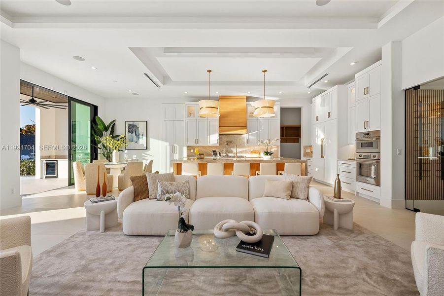 Furnished interior view inside a new home in , Palm Beach Gardens (Image 8).