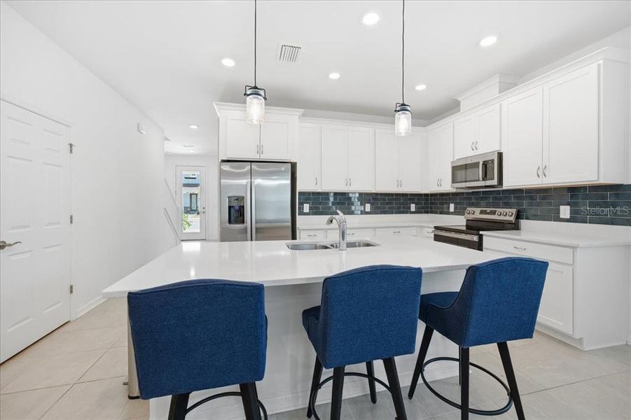 Furnished interior view inside a new home in , Sarasota (Image 14).