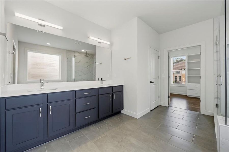 Furnished interior view inside a new home in , Conyers (Image 16).