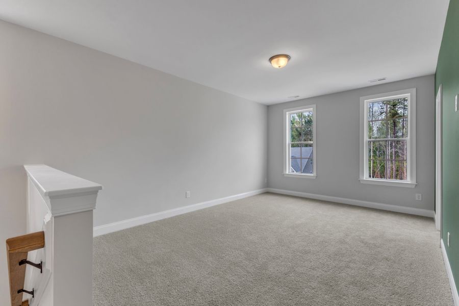 Representative unfurnished interior of a home built from the The Hampton by RobuckHomes in Baylee Ridge, Selma (Image 88). Representative unfurnished interior of a home built from the The Hampton by RobuckHomes in Baylee Ridge, Selma (Image 88).