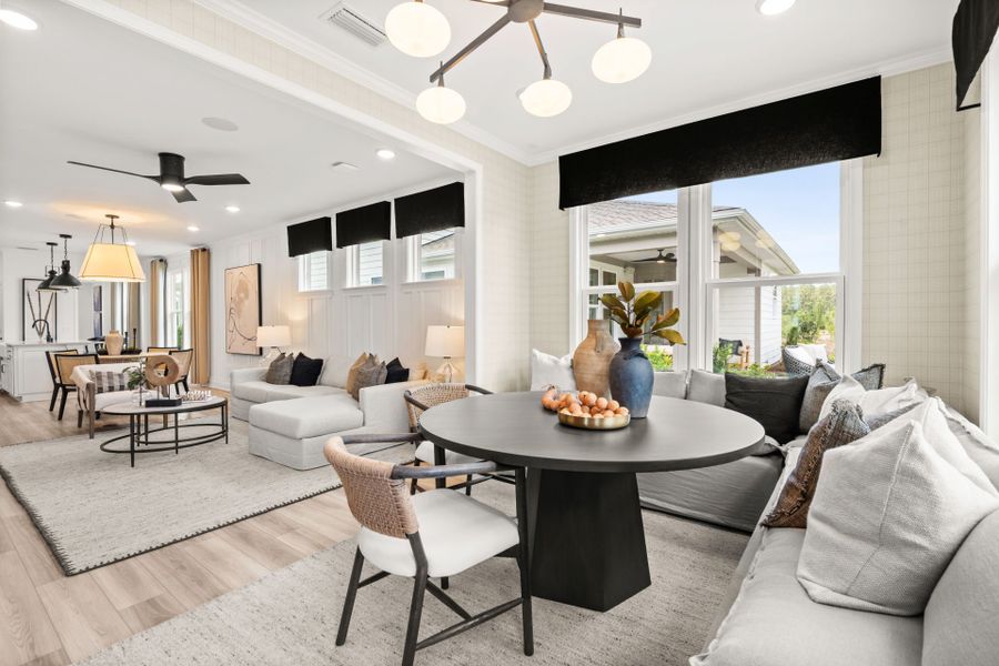 Representative furnished interior of a home built from the Hallmark by Del Webb in Del Webb Savannah at Heartwood, Richmond Hill (Image 5).