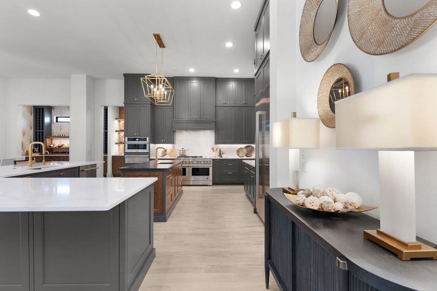Furnished interior view inside a new home in Belle Oaks, Bulverde (Image 10).